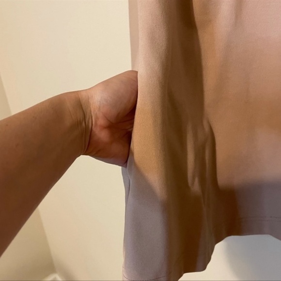 Luii cream colored coat different buttons rayon spandex blend woman’s size M - Picture 4 of 8